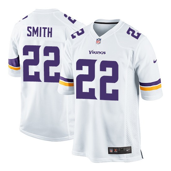 Youth Harrison Smith Minnesota Vikings Nike Limited White Road Jersey