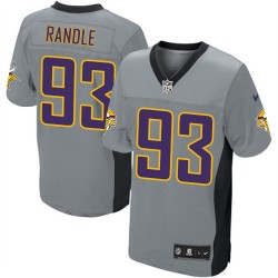 John Randle Minnesota Vikings Nike Elite Grey Shadow Jersey